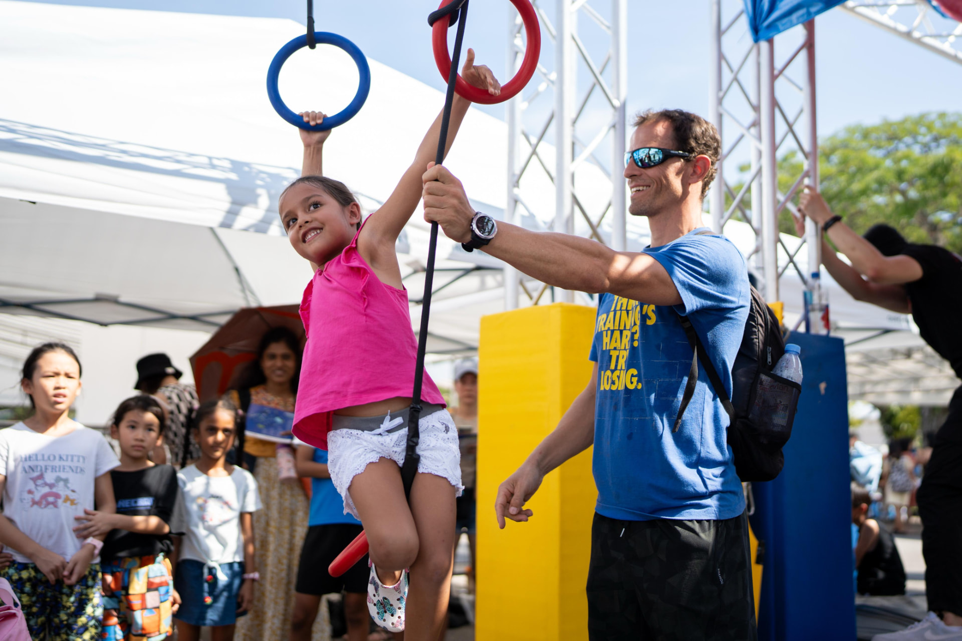 Ninja Trials — participants taking part.